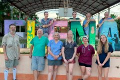 Mazunte veterinary volunteers.